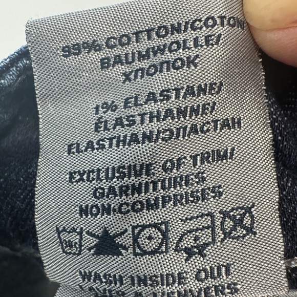 Silver Jeans Suki Flap Capri Blue - Picture 7 of 14